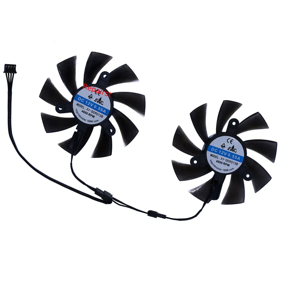 Rx 580 8Gb 2048Sp Gpu - Video Graphics Card Fan,GPU Cooler, 85mm