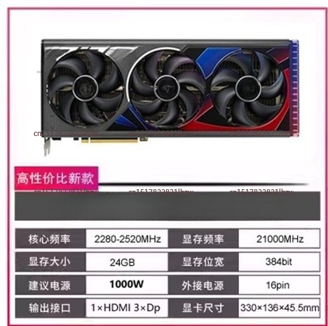 Placa de Vídeo YYHC Mais Vendi - Rtx 4090 24Gb Video Card avaliação e preço