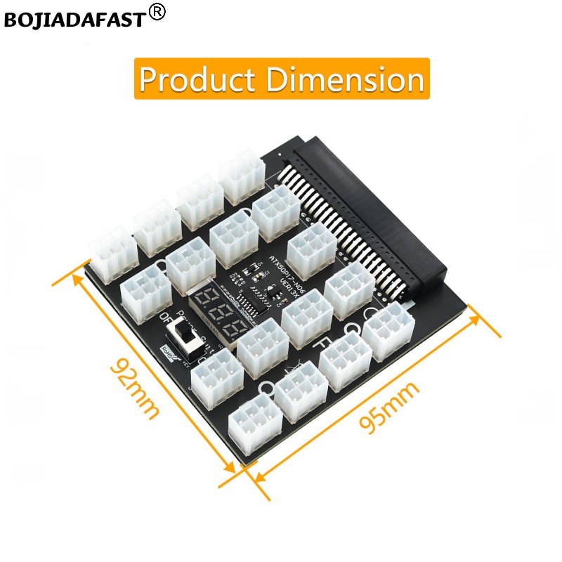 Placa de distribuição de fonte - 2400W Server Psu Breakout Board avaliação e preço